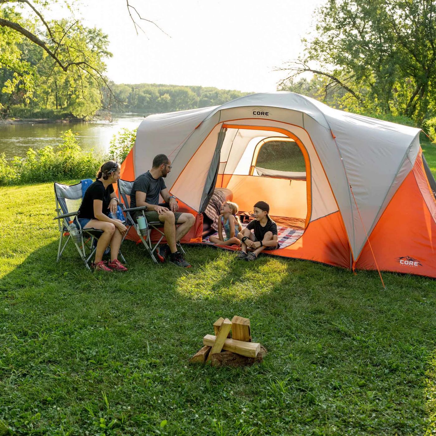 Core Equipment 9 Person Dome Tent Dick s Sporting Goods